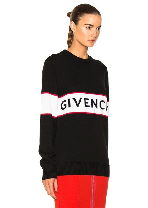 givenchy logo knit sweater|givenchy sweaters for women.